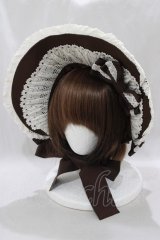 Innocent World / クラシカルリボンボンネット  ショコラ H-25-03-11-079-IW-AC-NS-ZH