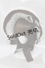 Innocent World / クラシカルリボンボンネット  ショコラ H-25-03-11-079-IW-AC-NS-ZH