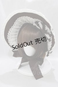 Innocent World / クラシカルリボンボンネット  ショコラ H-25-03-11-079-IW-AC-NS-ZH
