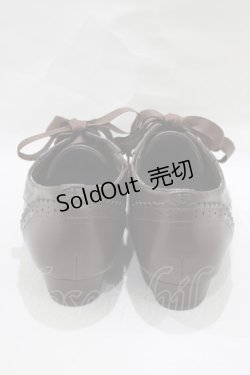 画像3: m petit by misako / NINA’ｓコラボシューズ L ブラウン H-25-03-11-082-LO-SH-NS-ZH