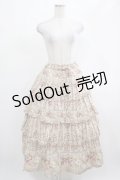 PINK HOUSE / フリルロングスカート Free ベージュ H-25-03-11-010-LO-SK-NS-ZH