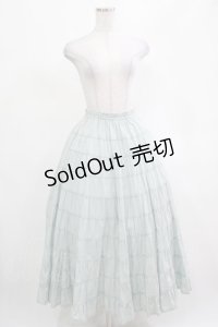 PINK HOUSE / ティアードスカート Free ミント H-25-03-11-011-LO-SK-NS-ZH