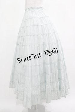 画像3: PINK HOUSE / ティアードスカート Free ミント H-25-03-11-011-LO-SK-NS-ZH