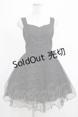 Secret Honey / バックリボンチュール切替ワンピース Free ブラック H-25-03-11-019-CA-OP-NS-ZH