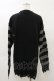 画像2: KILL STAR / Libi Sweater S 黒×シルバーグレー H-25-03-12-046-SL-TO-KB-ZH (2)