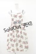 Leur Getter / Sweet Strawberryキャミワンピース M オフ H-25-03-12-066-LU-OP-KB-ZH