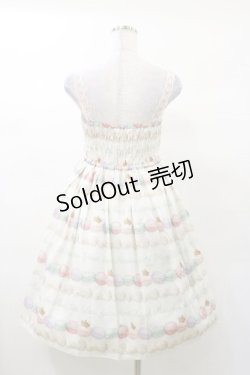 画像2: Leur Getter / Tiara Macaronキャミワンピース M オフ H-25-03-12-067-LU-OP-KB-ZH