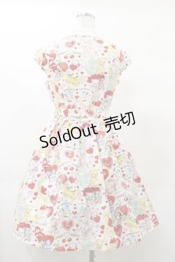 画像2: Shirley Temple / アンティークハートフルシャツワンピース 160(カスタムあり) オフ H-25-03-12-068-ET-OP-KB-ZH