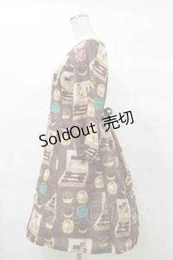 画像3: Leur Getter / Chaton Chocolat袖付ワンピース M ブラウン H-25-03-12-074-LU-OP-KB-ZH