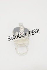 Jane Marple / Coronation Crown Ring 11号 アンティークシルバー H-25-03-12-006-JM-AC-KB-ZH