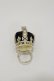 画像1: Jane Marple / Coronation Crown Ring 11号 アンティークシルバー H-25-03-12-006-JM-AC-KB-ZH (1)
