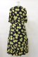 画像2: Jane Marple / Lemon Lime folkyドレス M ネイビー H-25-03-12-076-JM-OP-KB-ZH (2)