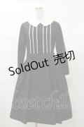 Jane Marple / ビンテージポプリンのドミトリードレス M ブラック H-25-03-12-077-JM-OP-KB-ZH