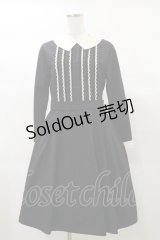 Jane Marple / ビンテージポプリンのドミトリードレス M ブラック H-25-03-12-077-JM-OP-KB-ZH