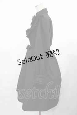 画像2: Physical Drop / スタンドカラーチュニックワンピース Free ブラック H-25-03-12-1005-LO-OP-NS-ZH