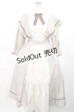 画像1: axes femme kawaii / アメリアワンピース M ブラウン H-25-03-12-1008-AX-OP-NS-ZH