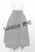 axes femme / レースアップスカート M ブラック H-25-03-12-1012-AX-SK-NS-ZH