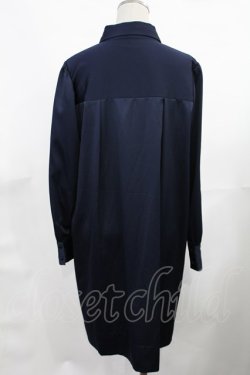 画像2: Maison de FLEUR Petite Robe / フロントリボンドレス M ネイビー H-25-03-12-1017-EL-OP-NS-ZH