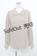 Maison de FLEUR Petite Robe canone / 屈しないナポレオンブラウス Free Brown H-25-03-12-1028-EL-BL-NS-ZH