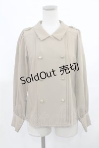 Maison de FLEUR Petite Robe canone / 屈しないナポレオンブラウス Free Brown H-25-03-12-1028-EL-BL-NS-ZH