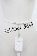evelyn / ビジューゴムベルト  オフ H-25-03-12-1034-LO-ZA-NS-ZH