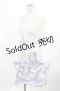 Maison de FLEUR / ギャザー2Wayトートバッグ  ブルー H-25-03-12-1035-LO-BG-NS-ZH
