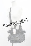 Maison de FLEUR / ギャザー2Wayトートバッグ  ブラック H-25-03-12-1036-LO-BG-NS-ZH