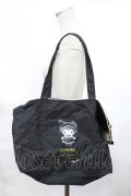 m petit by misako / サンリオキャラクターズコラボポーチ付きエコバッグ  クロミ/ブラック H-25-03-12-1039-LO-BG-NS-ZH