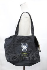 m petit by misako / サンリオキャラクターズコラボポーチ付きエコバッグ  クロミ/ブラック H-25-03-12-1039-LO-BG-NS-ZH