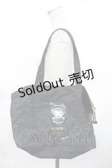 m petit by misako / サンリオキャラクターズコラボポーチ付きエコバッグ  クロミ/ブラック H-25-03-12-1039-LO-BG-NS-ZH