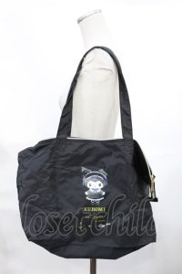 m petit by misako / サンリオキャラクターズコラボポーチ付きエコバッグ  クロミ/ブラック H-25-03-12-1039-LO-BG-NS-ZH
