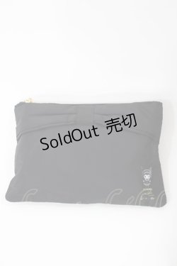 画像3: m petit by misako / サンリオキャラクターズコラボポーチ付きエコバッグ  クロミ/ブラック H-25-03-12-1039-LO-BG-NS-ZH
