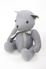 F i.n.t / オリジナルテディベア  ブルー H-25-03-12-1040-CA-ZA-NS-ZH