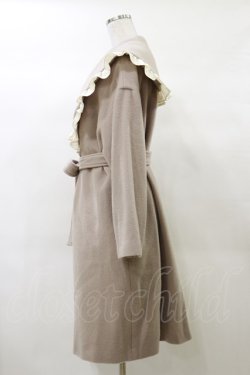 画像3: MILK / Palaceガウンコート  ベージュ H-25-03-12-083-ML-CO-KB-ZT-C029