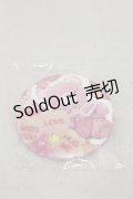 Katie / BADGE 75 round  Pink Teddy H-25-03-12-012-LO-ZA-KB-ZH