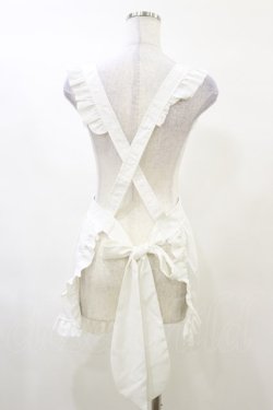 画像2: MARBLE / エプロン  白 H-25-03-12-014-GO-ZA-KB-ZH
