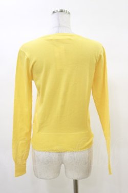 画像2: Leur Getter / いちご刺繍カーディガン M イエロー H-25-03-12-022-LU-TO-KB-ZH