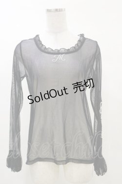 画像1: MILK / タトゥーtops  ブラック H-25-03-12-032-ML-TO-KB-ZH