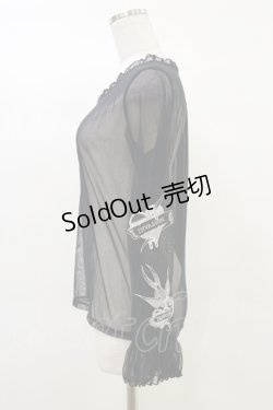 画像3: MILK / タトゥーtops  ブラック H-25-03-12-032-ML-TO-KB-ZH