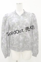 Candy Stripper / MYSTIC FLOWER&CROSS JACKET M グレー H-25-03-12-038-PU-JA-KB-ZH