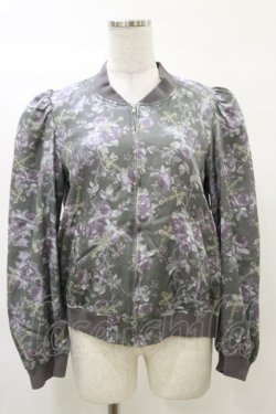 画像1: Candy Stripper / MYSTIC FLOWER&CROSS JACKET M グレー H-25-03-12-038-PU-JA-KB-ZH