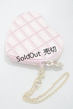 画像1: Q-pot. / Chocolate Heart Coin Case  ストロベリーチョコレート H-25-03-13-032-QP-ZA-KB-ZH