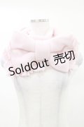 tendresseepine / フリースビッグリボンマフラー  ピンク H-25-03-13-1010-LO-ZA-NS-ZH