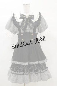 LIZ LISA / ギンガムドッキングワンピース Free ブラック H-25-03-13-1066-LO-OP-NS-ZH