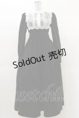 An MILLE / ヨークレースフレアワンピース Free ブラック H-25-03-13-1071-EL-OP-NS-ZH