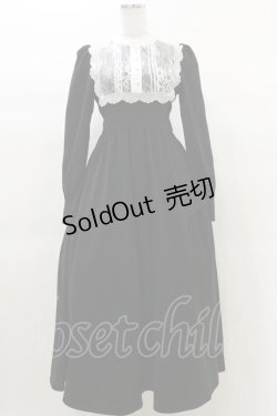 画像1: An MILLE / ヨークレースフレアワンピース Free ブラック H-25-03-13-1071-EL-OP-NS-ZH