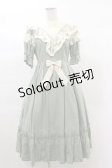 axes femme kawaii / ヴィンテージドールワンピース M グリーン H-25-03-13-1073-AX-OP-NS-ZH