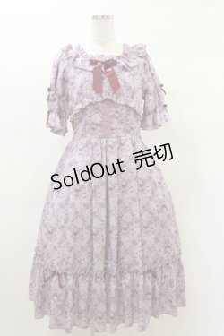 画像1: axes femme kawaii / クラシックローズワンピース M ピンク H-25-03-13-1074-AX-OP-NS-ZH