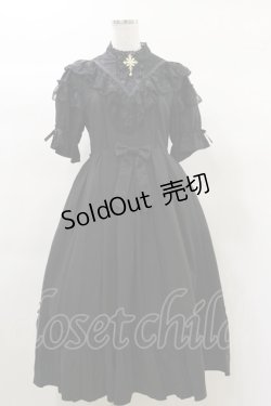 画像1: axes femme kawaii / ヴィンテージドールワンピース M ブラック H-25-03-13-1075-AX-OP-NS-ZH