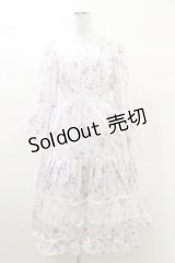 axes femme / SAKURAティアードワンピース M オフ H-25-03-13-1076-AX-OP-NS-ZH
